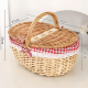 Picnic Straw Basket